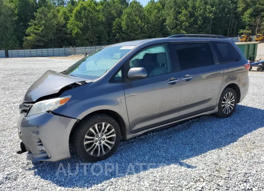 TOYOTA SIENNA XLE 2018 vin 5TDYZ3DC2JS917616 from auto auction Copart