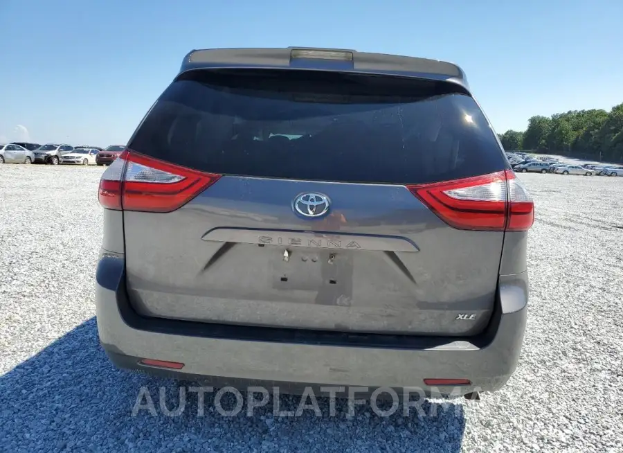 TOYOTA SIENNA XLE 2018 vin 5TDYZ3DC2JS917616 from auto auction Copart