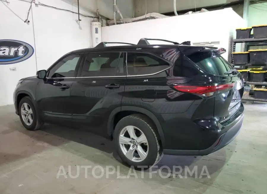 TOYOTA HIGHLANDER 2021 vin 5TDZZRAH3MS044843 from auto auction Copart