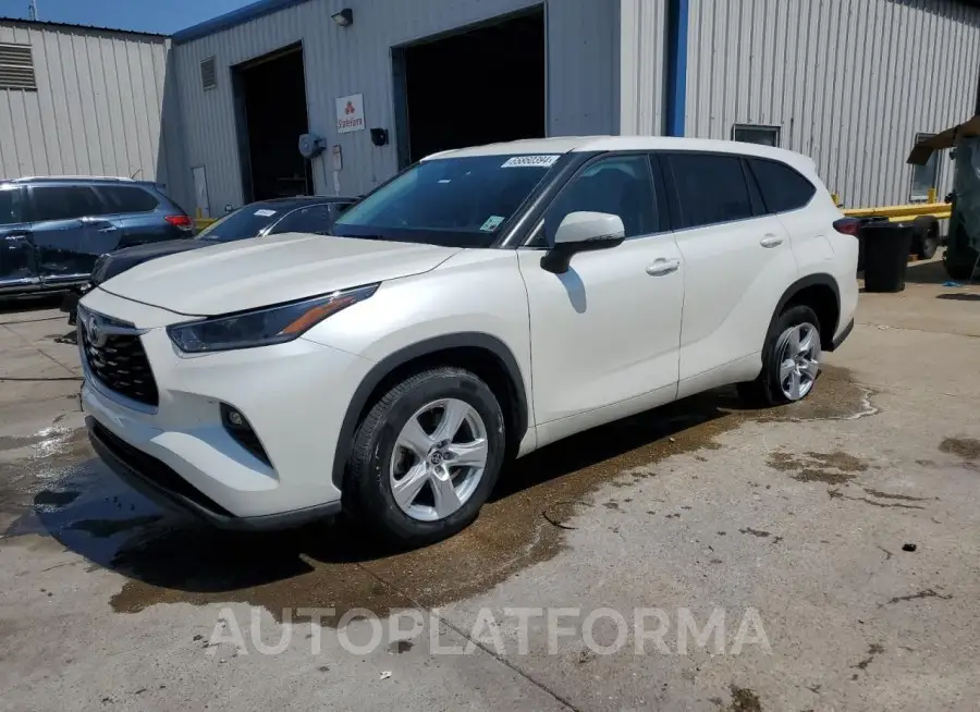 TOYOTA HIGHLANDER 2021 vin 5TDZZRAH4MS074630 from auto auction Copart