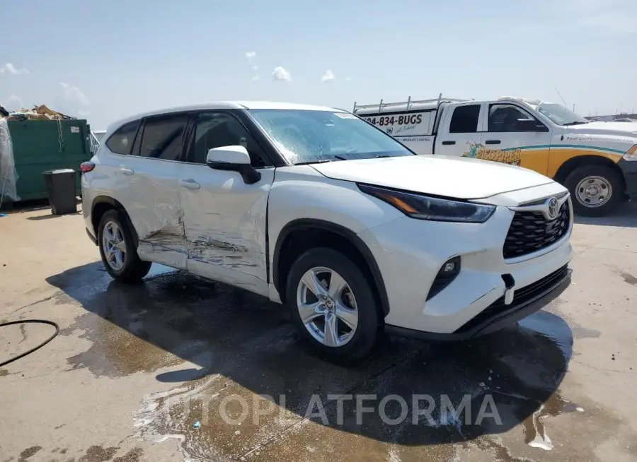 TOYOTA HIGHLANDER 2021 vin 5TDZZRAH4MS074630 from auto auction Copart