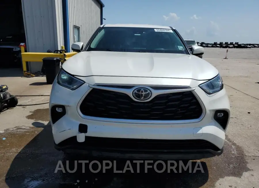 TOYOTA HIGHLANDER 2021 vin 5TDZZRAH4MS074630 from auto auction Copart