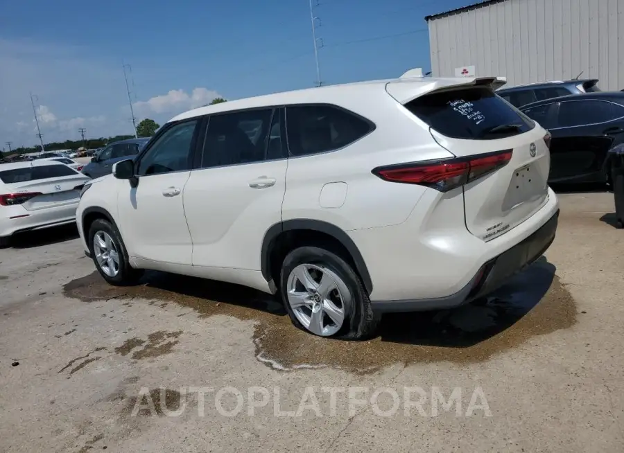 TOYOTA HIGHLANDER 2021 vin 5TDZZRAH4MS074630 from auto auction Copart