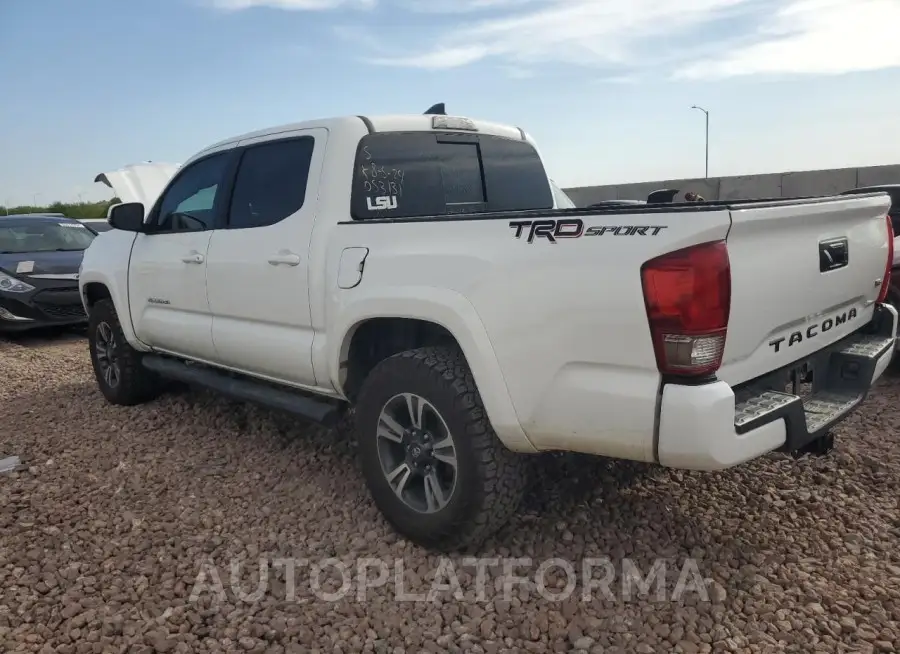 TOYOTA TACOMA DOU 2017 vin 5TFAZ5CN1HX053131 from auto auction Copart