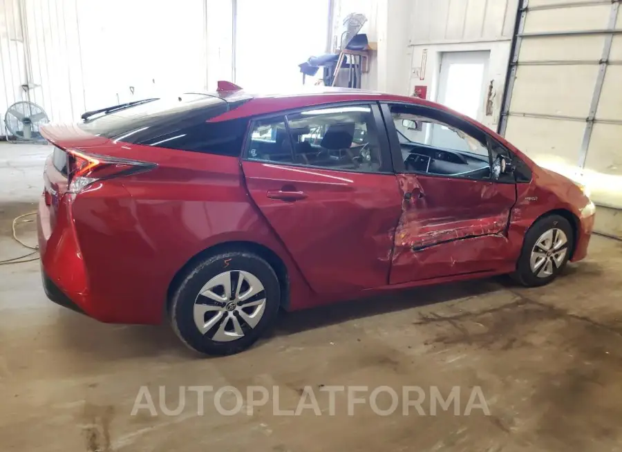 TOYOTA PRIUS 2018 vin JTDKBRFU7J3590358 from auto auction Copart