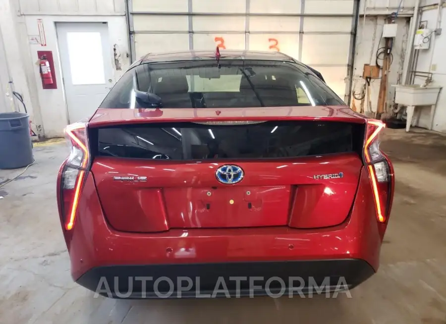 TOYOTA PRIUS 2018 vin JTDKBRFU7J3590358 from auto auction Copart