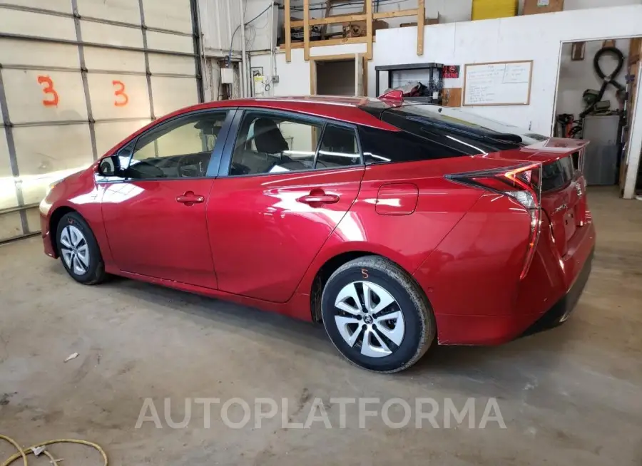 TOYOTA PRIUS 2018 vin JTDKBRFU7J3590358 from auto auction Copart