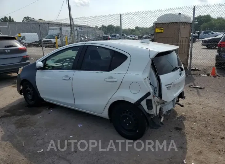 TOYOTA Prius c 2015 vin JTDKDTB36F1586132 from auto auction Copart