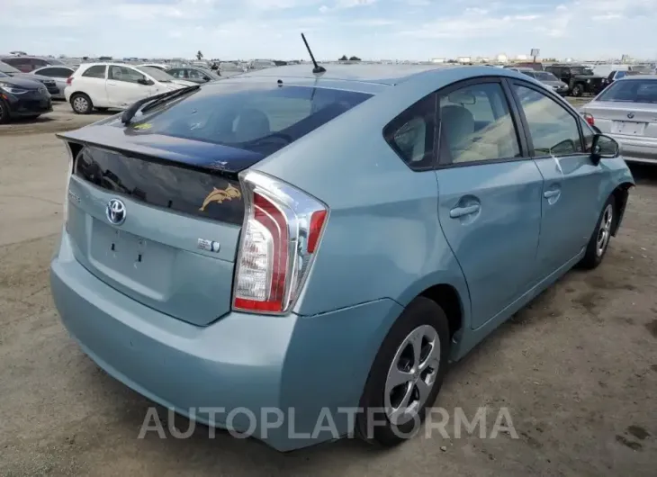 TOYOTA PRIUS 2015 vin JTDKN3DU0F1895159 from auto auction Copart