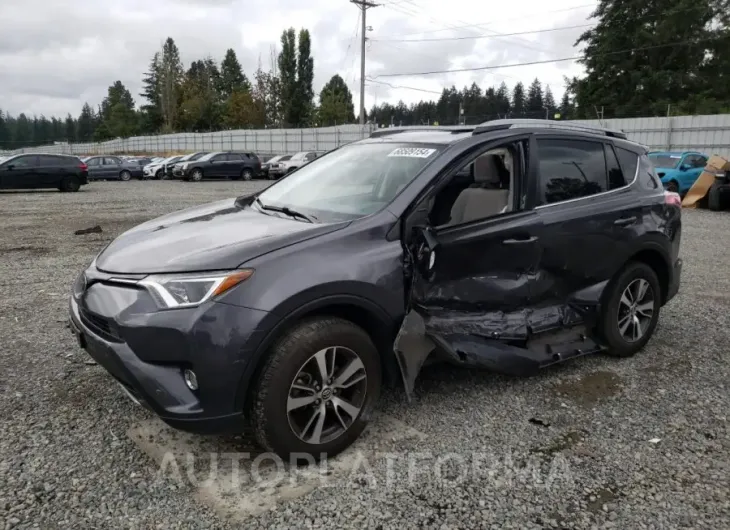 TOYOTA RAV4 XLE 2017 vin JTMRFREV3HJ126003 from auto auction Copart