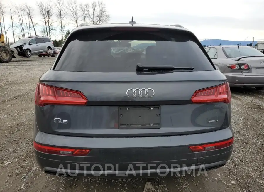 AUDI Q5 PREMIUM 2020 vin WA1ANAFY0L2105083 from auto auction Copart