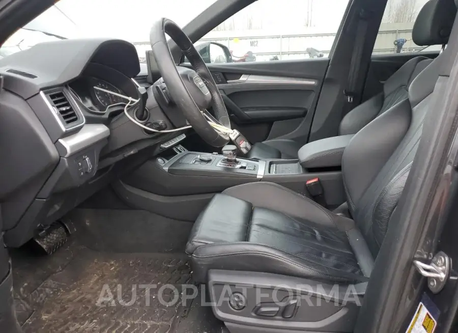 AUDI Q5 PREMIUM 2020 vin WA1ANAFY0L2105083 from auto auction Copart