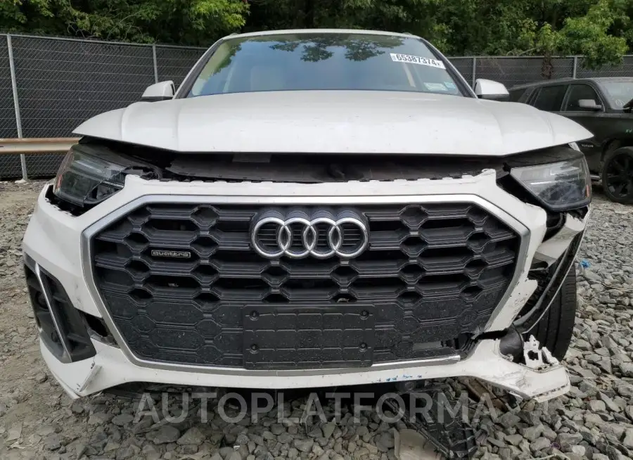 AUDI Q5 PREMIUM 2022 vin WA1GAAFY7N2066873 from auto auction Copart