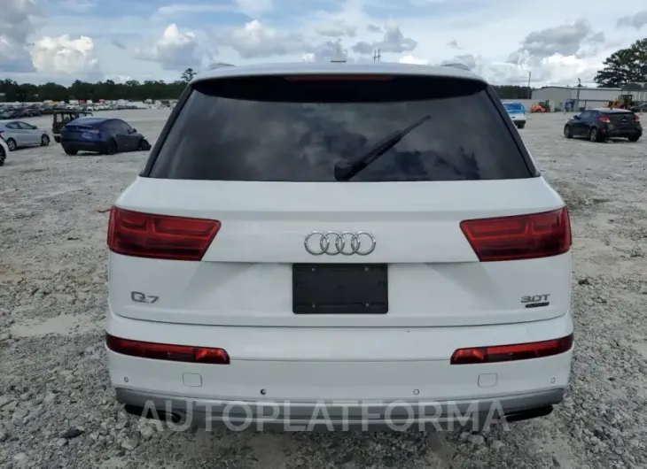 AUDI Q7 PREMIUM 2018 vin WA1LAAF73JD050691 from auto auction Copart