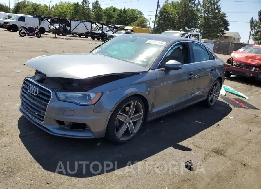 AUDI A3 PREMIUM 2016 vin WAUE8GFFXG1077785 from auto auction Copart