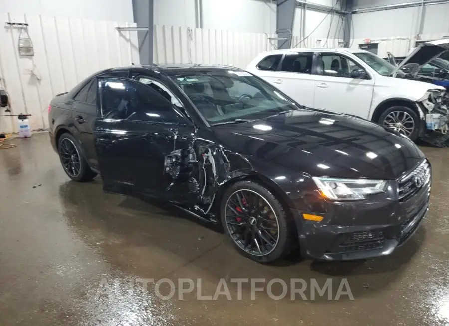 AUDI A4 PREMIUM 2018 vin WAUENAF43JN016539 from auto auction Copart