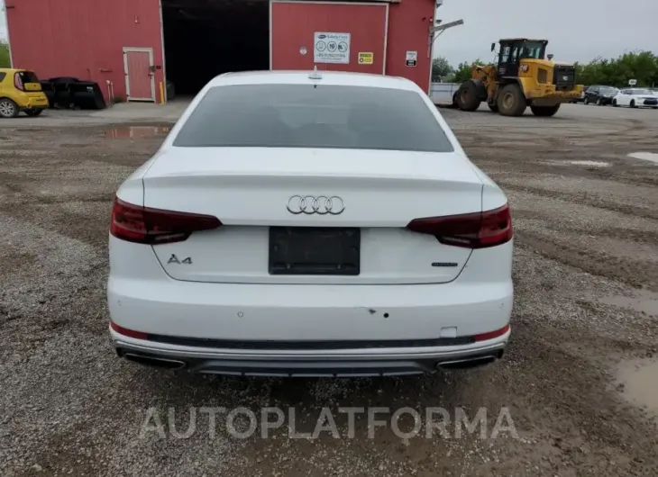 AUDI A4 PRESTIG 2019 vin WAUFNAF4XKA009696 from auto auction Copart