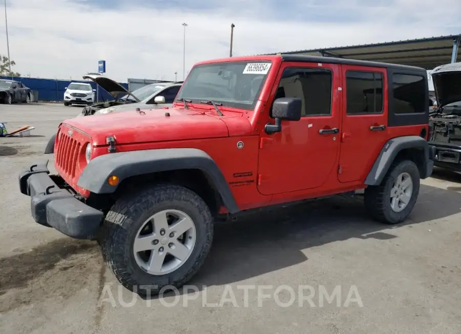 JEEP WRANGLER U 2018 vin 1C4BJWDG0JL907668 from auto auction Copart