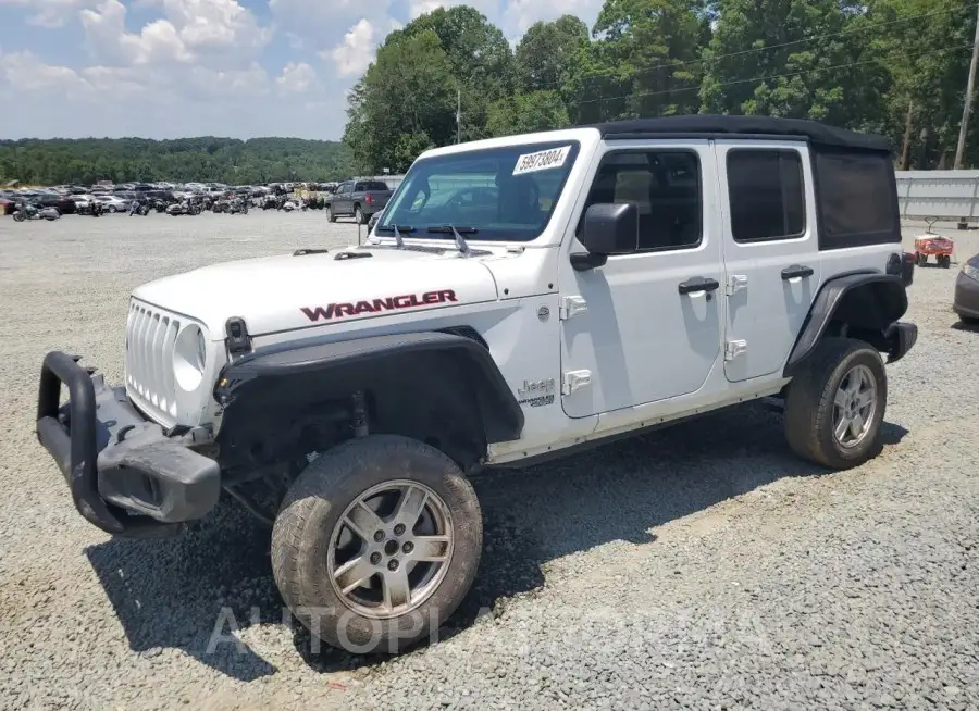 JEEP WRANGLER U 2018 vin 1C4HJXDG1JW140296 from auto auction Copart