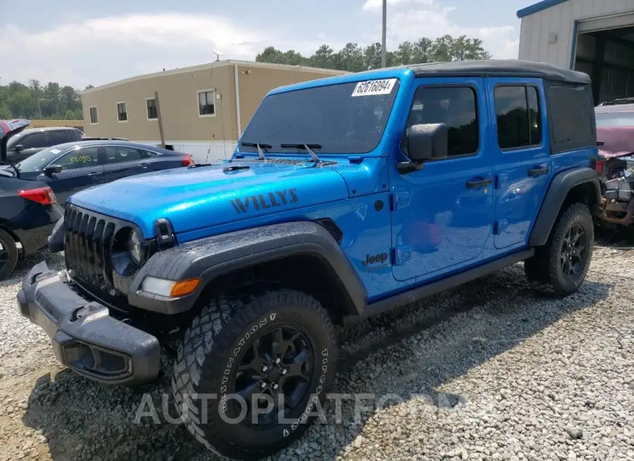 JEEP WRANGLER U 2022 vin 1C4HJXDN7NW130246 from auto auction Copart