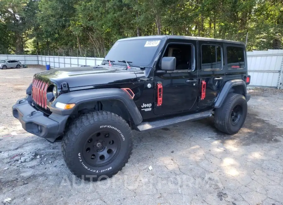 JEEP WRANGLER U 2020 vin 1C4HJXDNXLW212839 from auto auction Copart