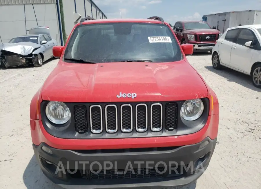 JEEP RENEGADE L 2018 vin ZACCJABB7JPG71031 from auto auction Copart