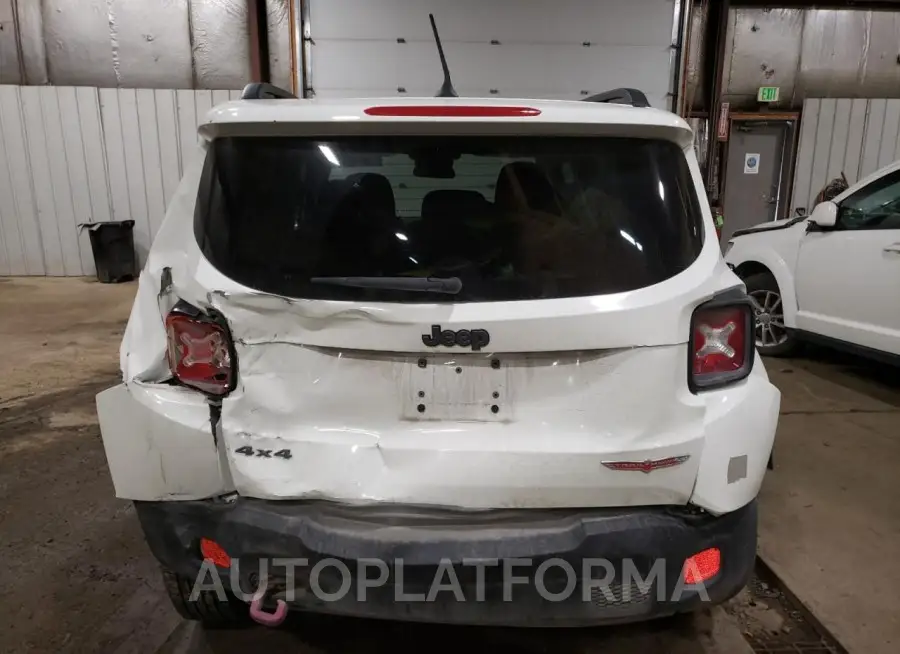 JEEP RENEGADE T 2017 vin ZACCJBCB9HPE98711 from auto auction Copart