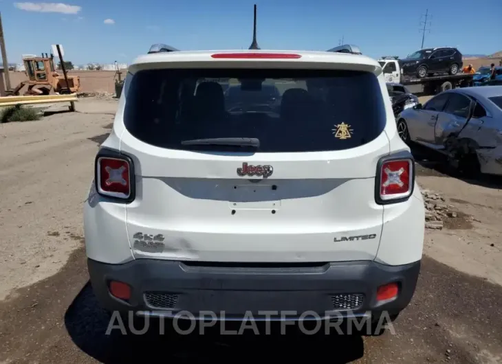 JEEP RENEGADE L 2016 vin ZACCJBDT9GPC64090 from auto auction Copart