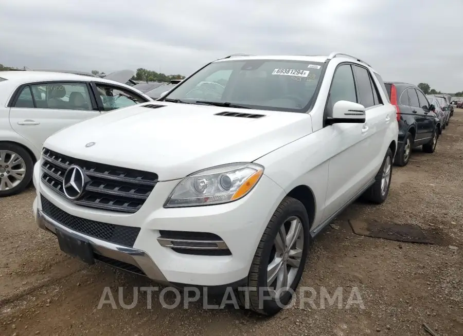 MERCEDES-BENZ ML 350 4MA 2015 vin 4JGDA5HB1FA537119 from auto auction Copart