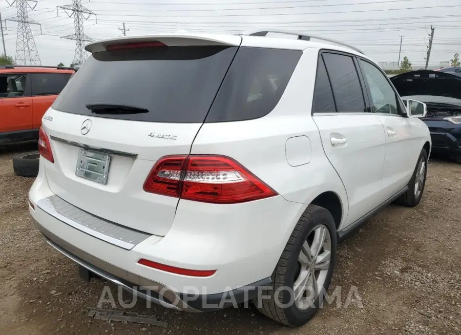 MERCEDES-BENZ ML 350 4MA 2015 vin 4JGDA5HB1FA537119 from auto auction Copart