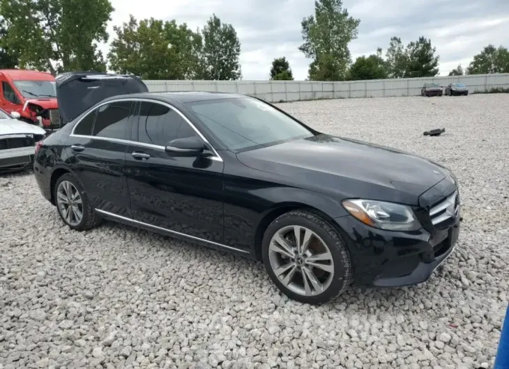 MERCEDES-BENZ C 300 4MAT 2018 vin 55SWF4KB1JU281211 from auto auction Copart