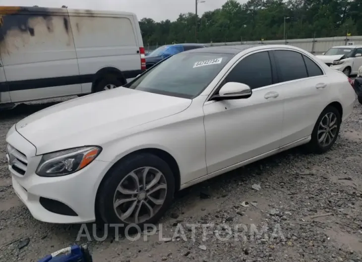 MERCEDES-BENZ C 300 4MAT 2016 vin 55SWF4KB3GU097669 from auto auction Copart