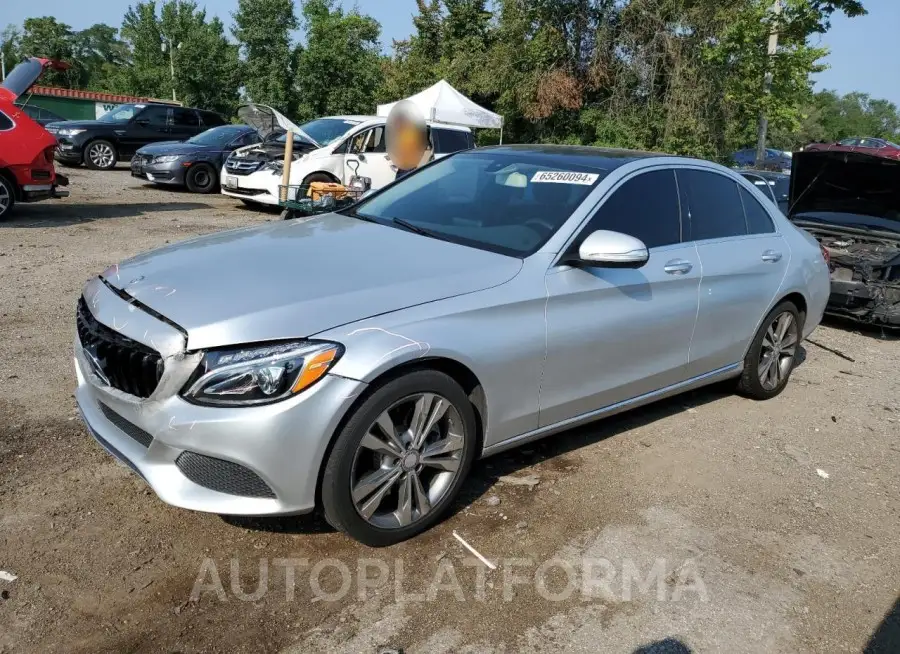 MERCEDES-BENZ C 300 4MAT 2015 vin 55SWF4KB7FU037618 from auto auction Copart