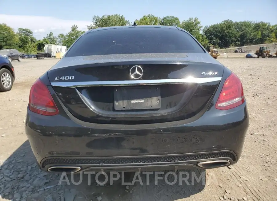 MERCEDES-BENZ C 400 4MAT 2015 vin 55SWF6GBXFU040758 from auto auction Copart