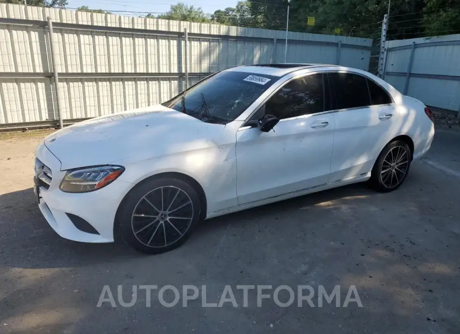 MERCEDES-BENZ C 300 2021 vin W1KWF8DB8MR651824 from auto auction Copart