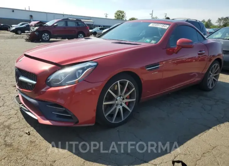 MERCEDES-BENZ SLC 43 AMG 2018 vin WDDPK6GA7JF150170 from auto auction Copart