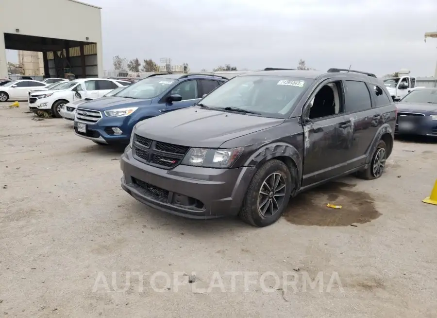 DODGE JOURNEY SE 2018 vin 3C4PDCAB4JT383269 from auto auction Copart