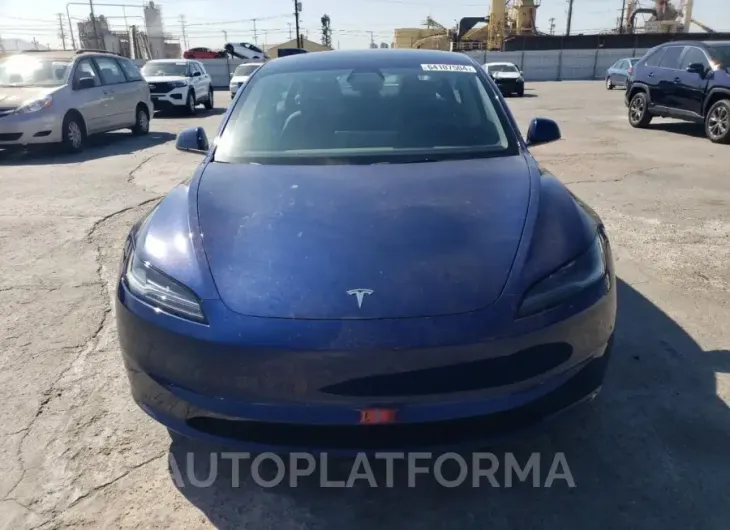 TESLA MODEL 3 2024 vin 5YJ3E1EA1RF725742 from auto auction Copart