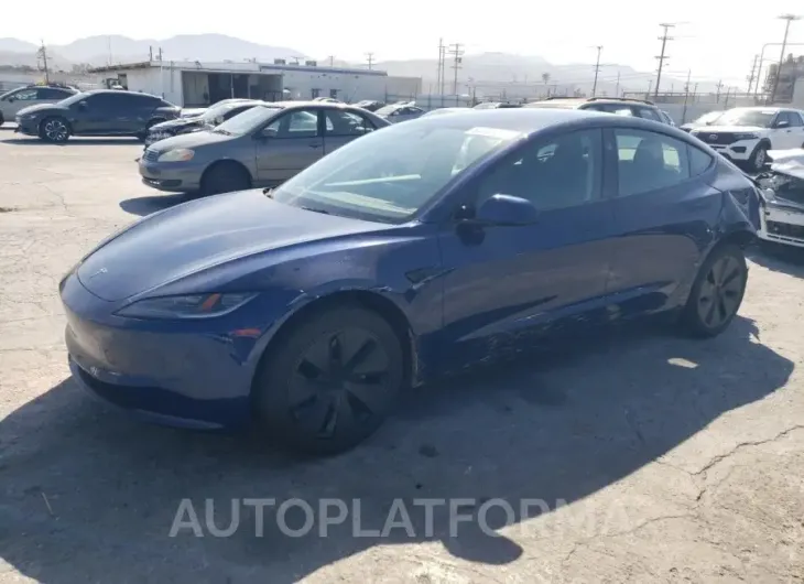 TESLA MODEL 3 2024 vin 5YJ3E1EA1RF725742 from auto auction Copart