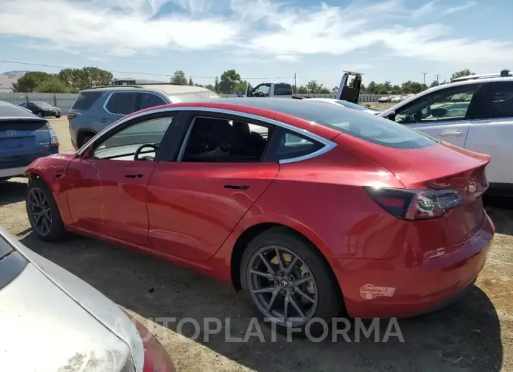 TESLA MODEL 3 2018 vin 5YJ3E1EA2JF043571 from auto auction Copart