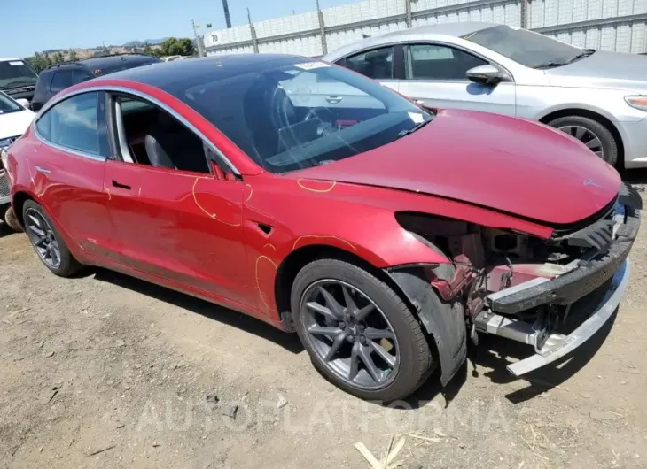 TESLA MODEL 3 2018 vin 5YJ3E1EA2JF043571 from auto auction Copart