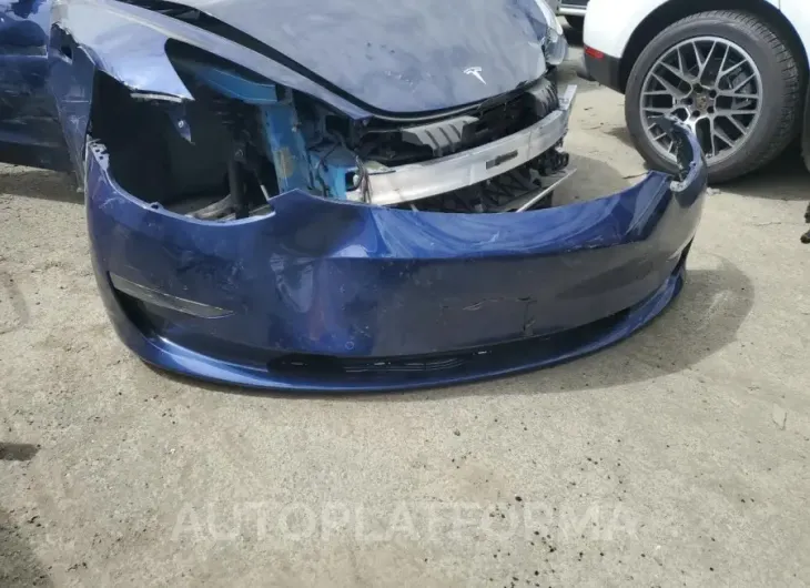 TESLA MODEL 3 2022 vin 5YJ3E1EA2NF376147 from auto auction Copart