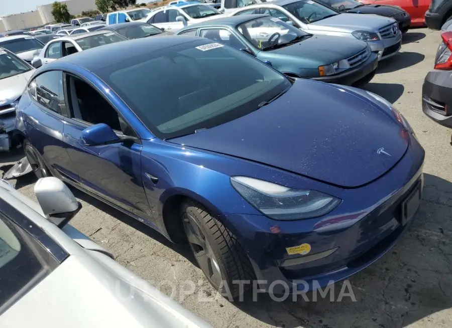 TESLA MODEL 3 2021 vin 5YJ3E1EA5MF045996 from auto auction Copart