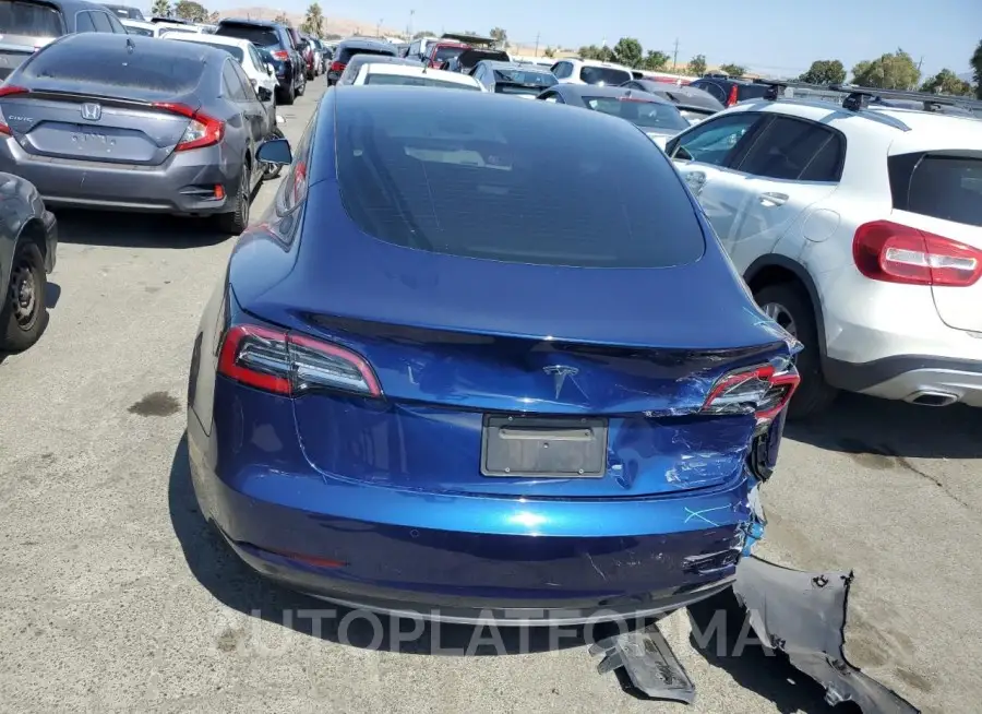 TESLA MODEL 3 2021 vin 5YJ3E1EA5MF045996 from auto auction Copart