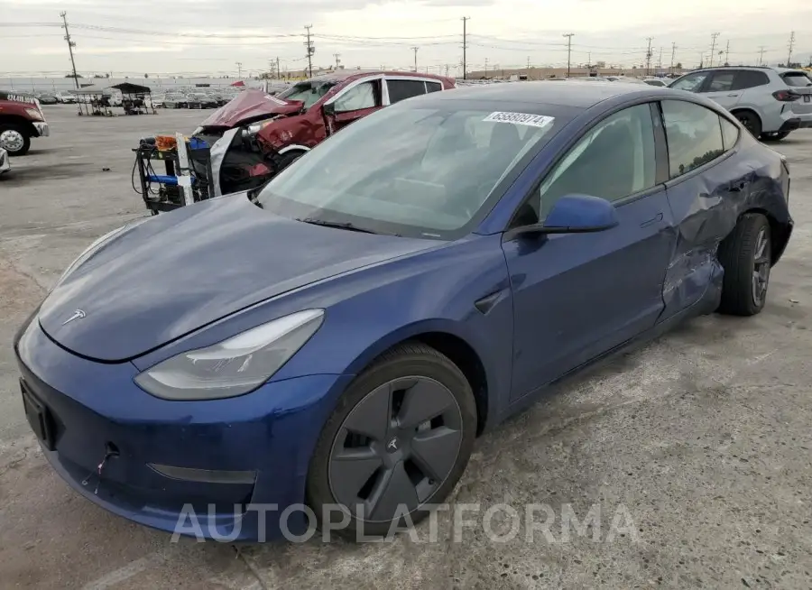 TESLA MODEL 3 2023 vin 5YJ3E1EA5PF578547 from auto auction Copart