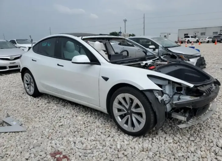 TESLA MODEL 3 2021 vin 5YJ3E1EA7MF920639 from auto auction Copart