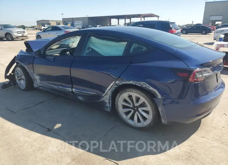 TESLA MODEL 3 2022 vin 5YJ3E1EB4NF191719 from auto auction Copart