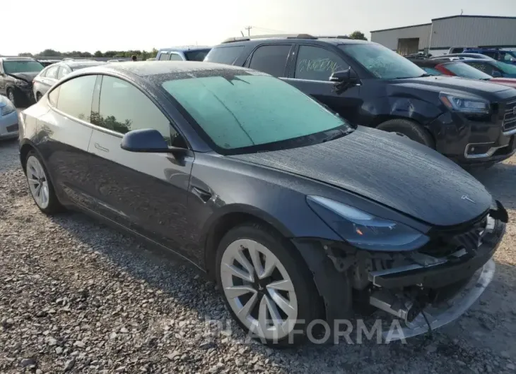 TESLA MODEL 3 2022 vin 5YJ3E1EB6NF192449 from auto auction Copart