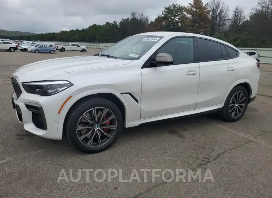 BMW X6 M50I 2022 vin 5UXCY8C08N9J38886 from auto auction Copart