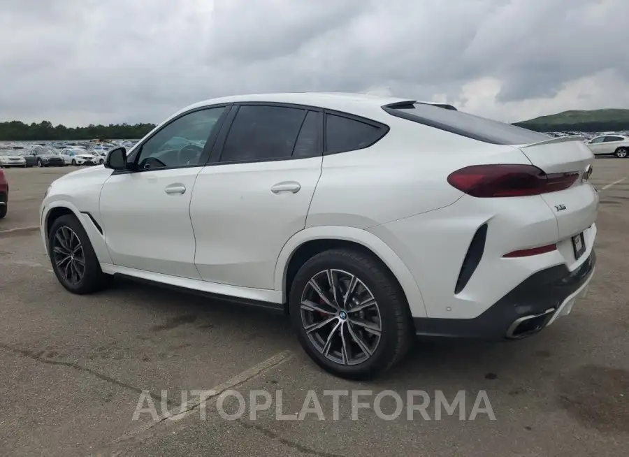 BMW X6 M50I 2022 vin 5UXCY8C08N9J38886 from auto auction Copart